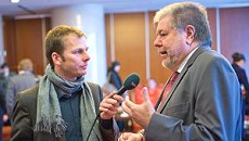 Christian Buttkereit mit Kurt Beck, Christian Buttkereit mit Malu Dreyer, © Piel-Media / Staatskanzlei Rheinland-Pfalz